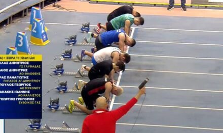 ΑΟ Μυκόνου: Εντυπωσιακός Γαρόπουλος στην 2η Ημερίδα Κλειστού Στίβου