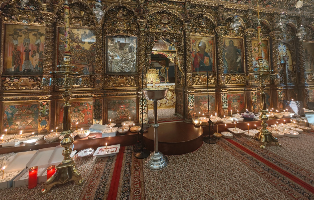 Σε κλίμα κατάνυξης το Ψυχοσάββατο στην Ιερά Μονή Παναγίας Τουρλιανής