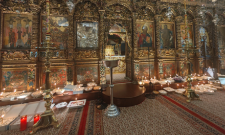 Σε κλίμα κατάνυξης το Ψυχοσάββατο στην Ιερά Μονή Παναγίας Τουρλιανής