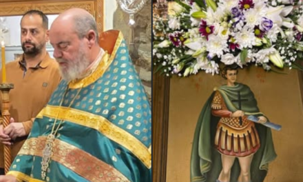 Μετά πάσης θρησκευτικής λαμπρότητας η εορτή του Αγίου Τρύφωνος στη Μεγάλη Παναγιά