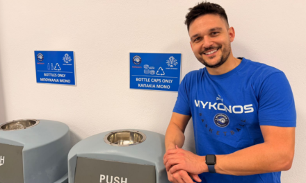Περικλής Τζίνας & Mykonos Betsson BC: Μια “πράσινη” πρωτοβουλία με κοινωνικό πρόσημο στο “Π. Χανιώτης”