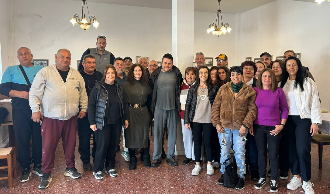 Με βλέμμα στο 2026: Η Υπηρεσία Καθαριότητας Μυκόνου έκοψε την πίτα της