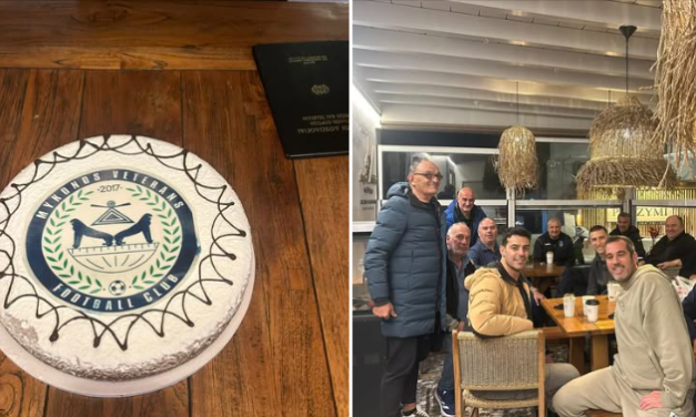 «Παλαιμαχοί: Μια μεγάλη οικογένεια – Η κοπή της πίτας στο “Καφεδάκι”»