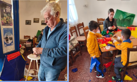 Πολύχρωμος Ουρανός πάνω από την Άνω Μερά: Επιτυχία για το Εργαστήριο Χαρταετού των Ναυτοπροσκόπων