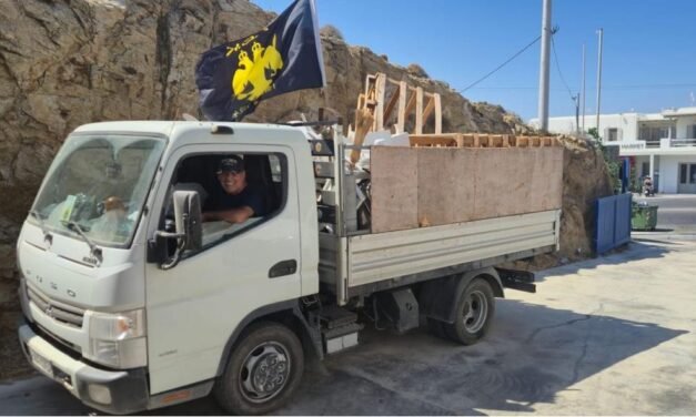 Ξεκαθαρίζει το τοπίο για τη χρήση του νέου οχήματος καθαριότητας στη Μύκονο