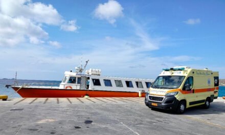 Θαλάσσιες διακομιδές ασθενών από Τήνο, Μύκονο και Σίφνο