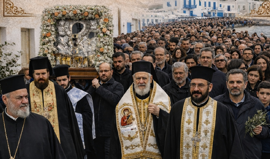 Τριήμερο Πίστης και Πολιτισμού στη Μύκονο: Το Πρόγραμμα του Ιερού Ναού Παναχράντου