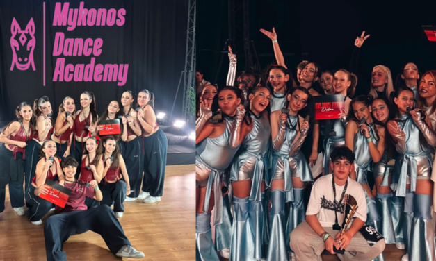 Η Mykonos Dance Academy στο Athens Dance Festival: Σάρωσαν τα μετάλλια οι 40 χορευτές