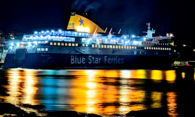 Το BLUE STAR CHIOS αντικαθιστά προσωρινά το BLUE STAR MYKONOS – Έκτακτη προσέγγιση στην Καβάλα