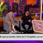 Η Diva και ο Πέτρος Γιαβρούτας στο «The 2Night Show»