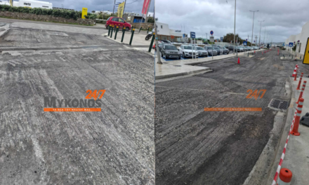 Λίφτινγκ στην είσοδο του Αεροδρομίου ενόψει σεζόν