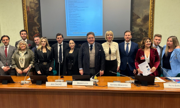 Στη Ρώμη η Κατερίνα Μονογυιού: Ομιλία στην Ιταλική Εθνοσυνέλευση και στρατηγική συνάντηση με την Πρέσβη της Ελλάδος