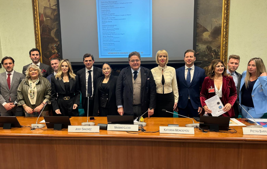 Στη Ρώμη η Κατερίνα Μονογυιού: Ομιλία στην Ιταλική Εθνοσυνέλευση και στρατηγική συνάντηση με την Πρέσβη της Ελλάδος