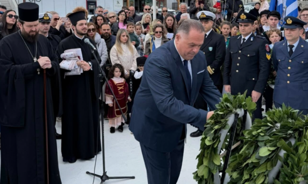 Μήνυμα εθνικής ενότητας από τον Πρόεδρο της Τοπικής Ν.Δ. Γιάννη Θεοχάρη για την 25η Μαρτίου