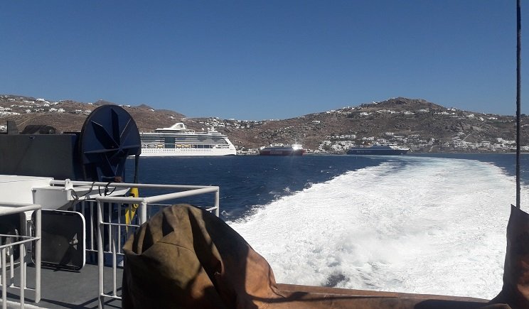 Τραυματισμός επιβάτη Κ/Ζ στη Μύκονο