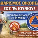 Σε Πλήρη Εξέλιξη οι Καθαρισμοί Οικοπέδων στη Μύκονο – Τι Πρέπει να Γνωρίζουν οι Πολίτες