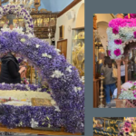 Οδοιπορικό στις Ενορίες της Μυκόνου: Οι Επιτάφιοι που «Μοσχοβολούν». Ο Πολιτιστικός Σύλλογος Γυναικών έψαλλε το Μοιρολόι της Παναγιάς.