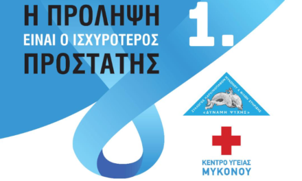 Δωρεάν Προληπτικός Έλεγχος Προστάτη στη Μύκονο – «Η Πρόληψη είναι ο Ισχυρότερος Προστάτης»