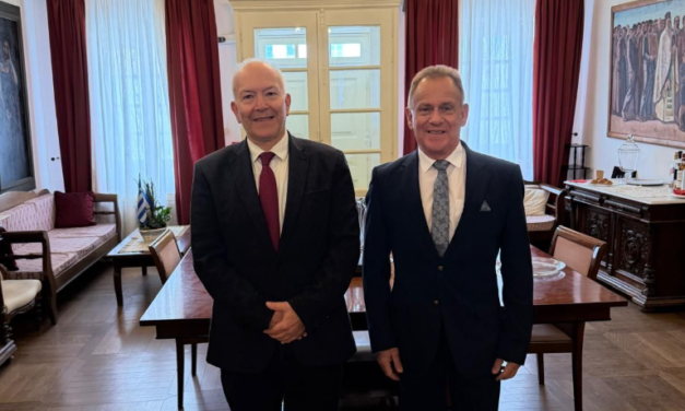 Συνάντηση του Δημάρχου Μυκόνου με τον Υφυπουργό Ναυτιλίας και Νησιωτικής Πολιτικής