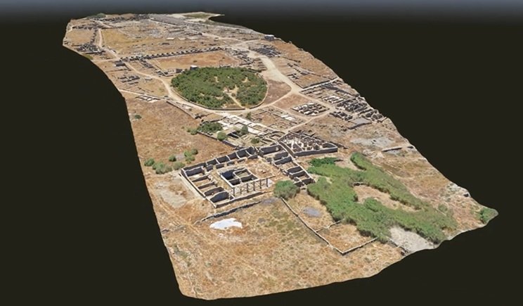Τρισδιάστατη απεικόνιση του αρχαιολογικού χώρου της Δήλου – συμμετοχή στο Twin it ii (βίντεο)
