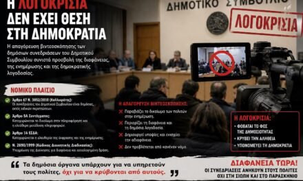 Μίλτος Ατζαμόγλου: “Πόλεμος” για τη διαφάνεια στη Μύκονο – Καταγγελία στις Αρχές για την απαγόρευση βιντεοσκόπησης