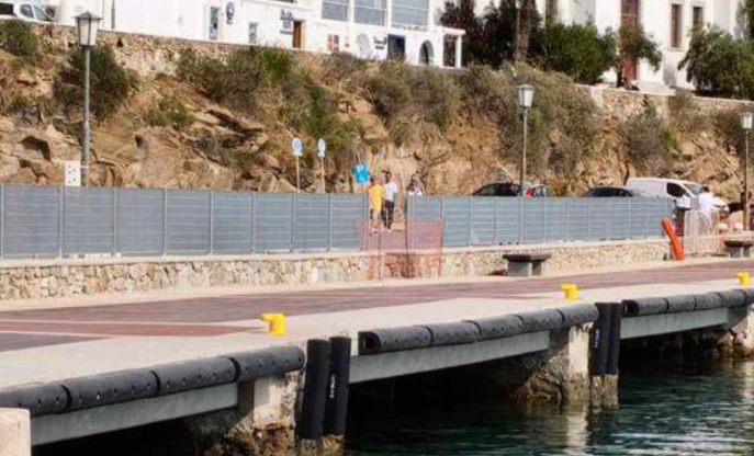 Δ.Λ.Τ Μυκόνου: Τι απαντά για το έργο στο παλιό λιμάνι και τον κώδικα ISPS