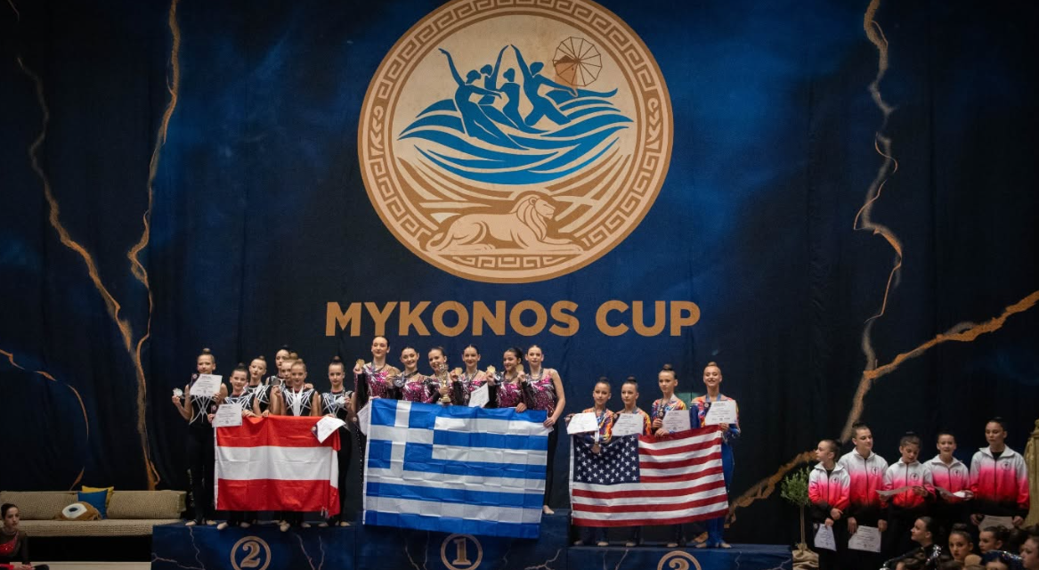 1ο ΔΙΕΘΝΕΣ MYKONOS CUP ΑΙΣΘΗΤΙΚΗΣ ΟΜΑΔΙΚΗΣ ΓΥΜΝΑΣΤΙΚΗΣ
