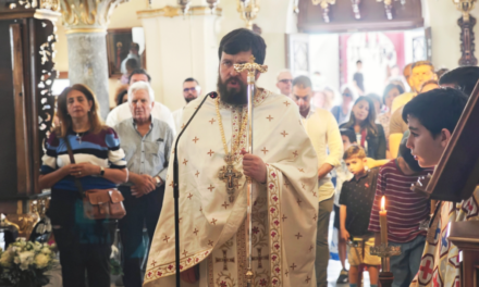 Πλήθος πιστών στην Άνω Μερά για την Πεντηκοστή και τον Εσπερινό της Γονυκλισίας