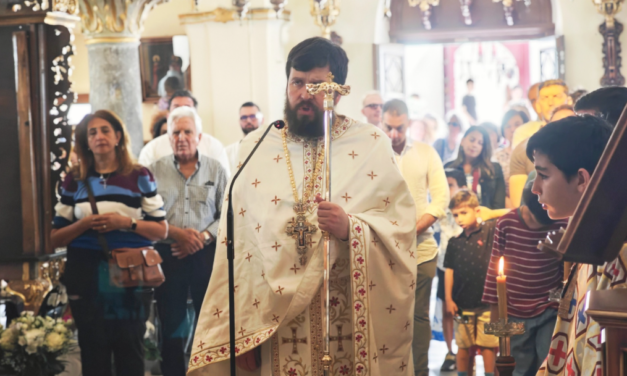 Πλήθος πιστών στην Άνω Μερά για την Πεντηκοστή και τον Εσπερινό της Γονυκλισίας