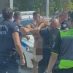 «Συναγερμός» στον περιφερειακό: Γυμνός άνδρας προκάλεσε αναστάτωση σε κεντρικό κόμβο .- ΒΙΝΤΕΟ