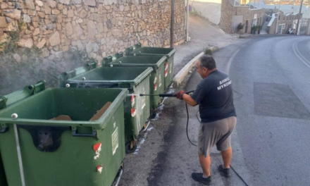 Συνεχείς απολυμάνσεις από τον Δήμο Μυκόνου – Έκκληση στους πολίτες για υπεύθυνη διαχείριση των απορριμμάτων