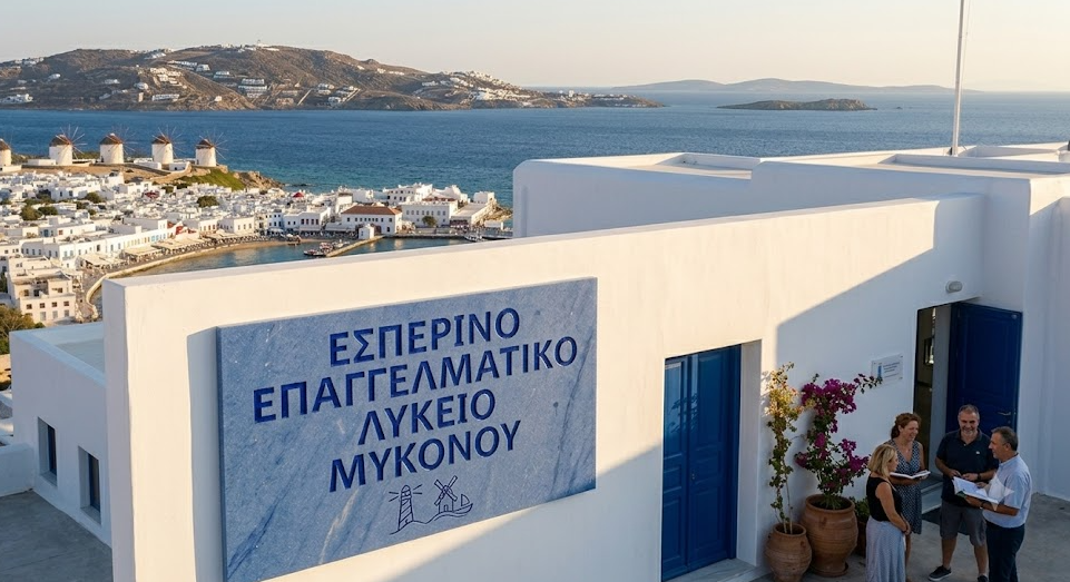 Ιδρύεται Εσπερινό ΕΠΑ.Λ. στη Μύκονο – Μια σπουδαία «γέφυρα» γνώσης και επαγγελματικής εξέλιξης για τους ενήλικες