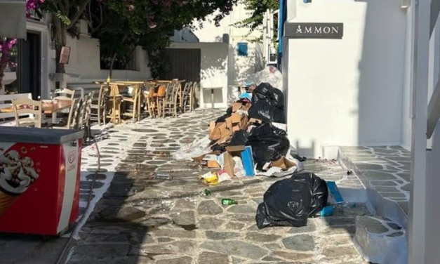 SOS από την Καθαριότητα στη Μύκονο: «Η εικόνα αυτή δεν τιμά κανέναν» – Έρχονται τσουχτερά πρόστιμα για τα σκουπίδια