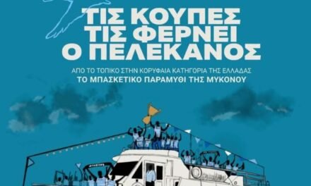 «Τις κούπες τις φέρνει ο Πελεκάνος»: Το αθλητικό θαύμα του Α.Ο. Μυκόνου γίνεται ταινία στο Σινέ Μαντώ
