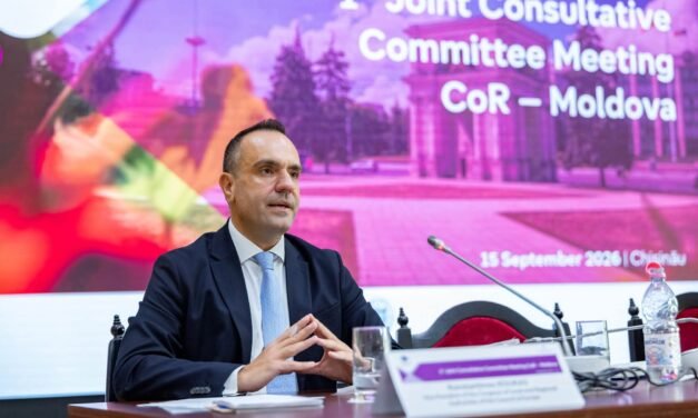Κωνσταντίνος Κουκάς από το Κισινάου: «Η ευρωπαϊκή πορεία της Μολδαβίας χτίζεται στις τοπικές κοινωνίες»