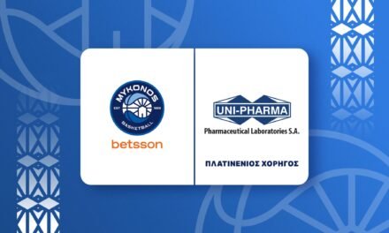 Η UNI-PHARMA Πλατινένιος Χορηγός της Μυκόνου Betsson